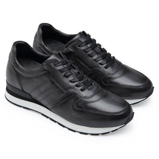 9-LIONS elevator shoes for men business shoes to make you taller casual leather shoes 8CM / 3.15 inches taller