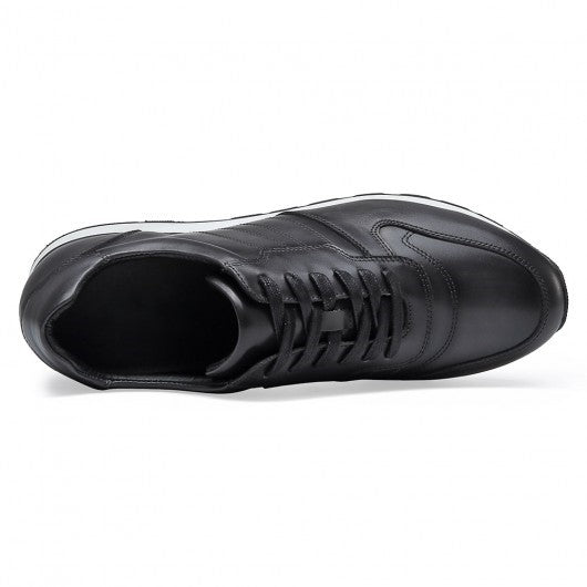 9-LIONS elevator shoes for men business shoes to make you taller casual leather shoes 8CM / 3.15 inches taller