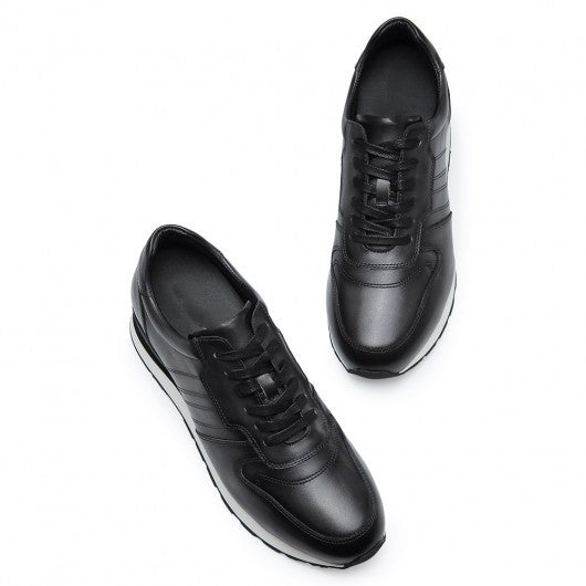 9-LIONS elevator shoes for men business shoes to make you taller casual leather shoes 8CM / 3.15 inches taller