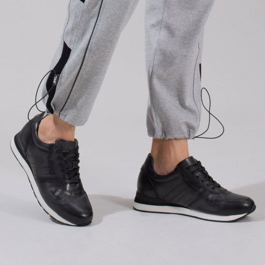 9-LIONS elevator shoes for men business shoes to make you taller casual leather shoes 8CM / 3.15 inches taller