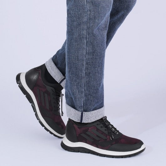 9-LIONS Height Increasing Sports Shoes - Sneaker with Hidden Heel - Elevator Sneakers For Men 7CM / 2.76 Inches