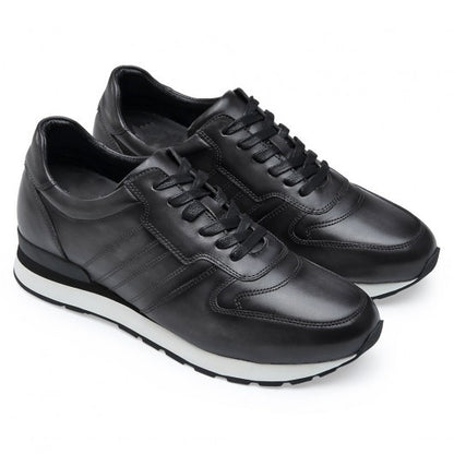 9-LIONS elevator shoes for men business shoes to make you taller casual leather shoes 8CM / 3.15 inches taller