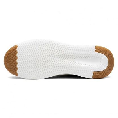 9-LIONS height increasing sneakers - shoe lifts to increase height - beige men's casual sneakers 6CM / 2.36 inches