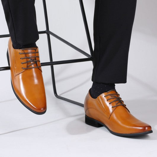 9-LIONS Height shoes for men shoes to get taller men's hidden heel shoes 8 CM / 3.15 Inches