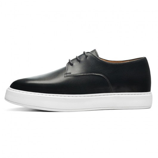 9-LIONS Height Increasing Shoes For Men - Men Taller Shoes - Men's Black Casual Sneakers 7 CM / 2.76 Inches