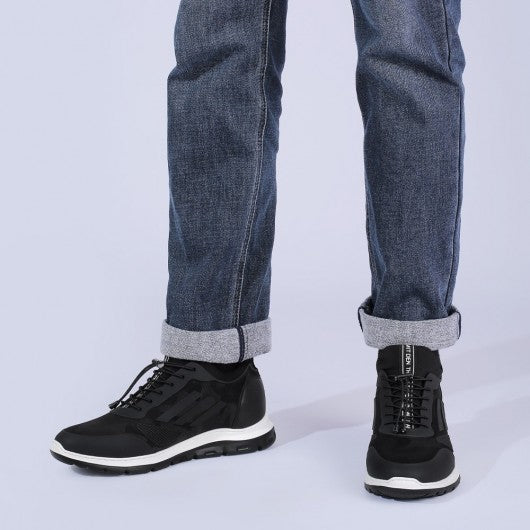 9-LIONS Elevator Sneakers Height Increasing Sports Shoes Casual Men Taller Shoes 7 CM / 2.76 Inches